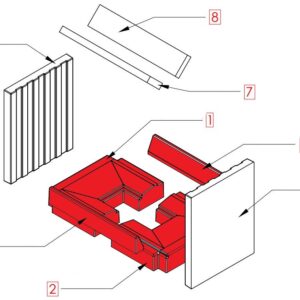 Spartherm Mini S-FDh-51 Bodenstein Set