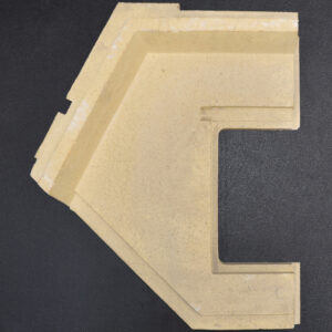 Spartherm Prismo 770 x 450 Bodenstein links