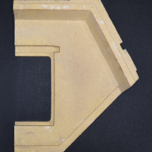 Spartherm Prismo 770 x 450 Bodenstein rechts