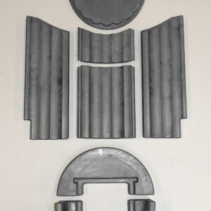 Spartherm Passo M H2O Feuerraumauskleidung schwarz