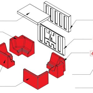Spartherm Arte 3RL-60h Bodenstein Set A