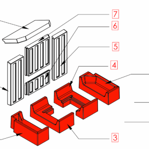 Spartherm Arte 3RL-80h Bodenstein Set A