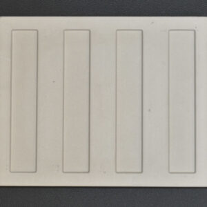 Spartherm Arte 3RL-100h Rückwandstein mittig oben A