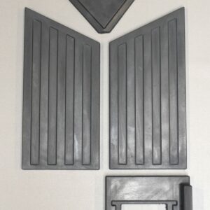 Spartherm Cubo L RLU Feuerraumauskleidung schwarz